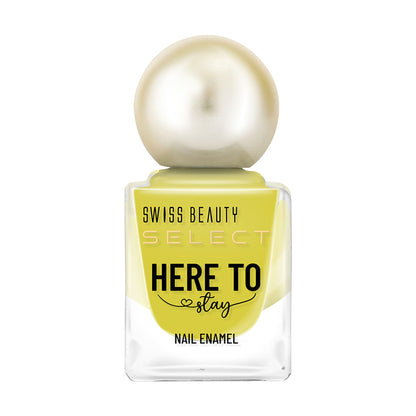 Swiss Beauty Select Here To Stay Nail Enamel - Twisted Green - Distacart