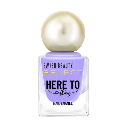 Swiss Beauty Select Here To Stay Nail Enamel - Lavender Herb - Distacart