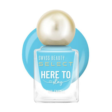 Swiss Beauty Select Here To Stay Nail Enamel - Ibiza Blue