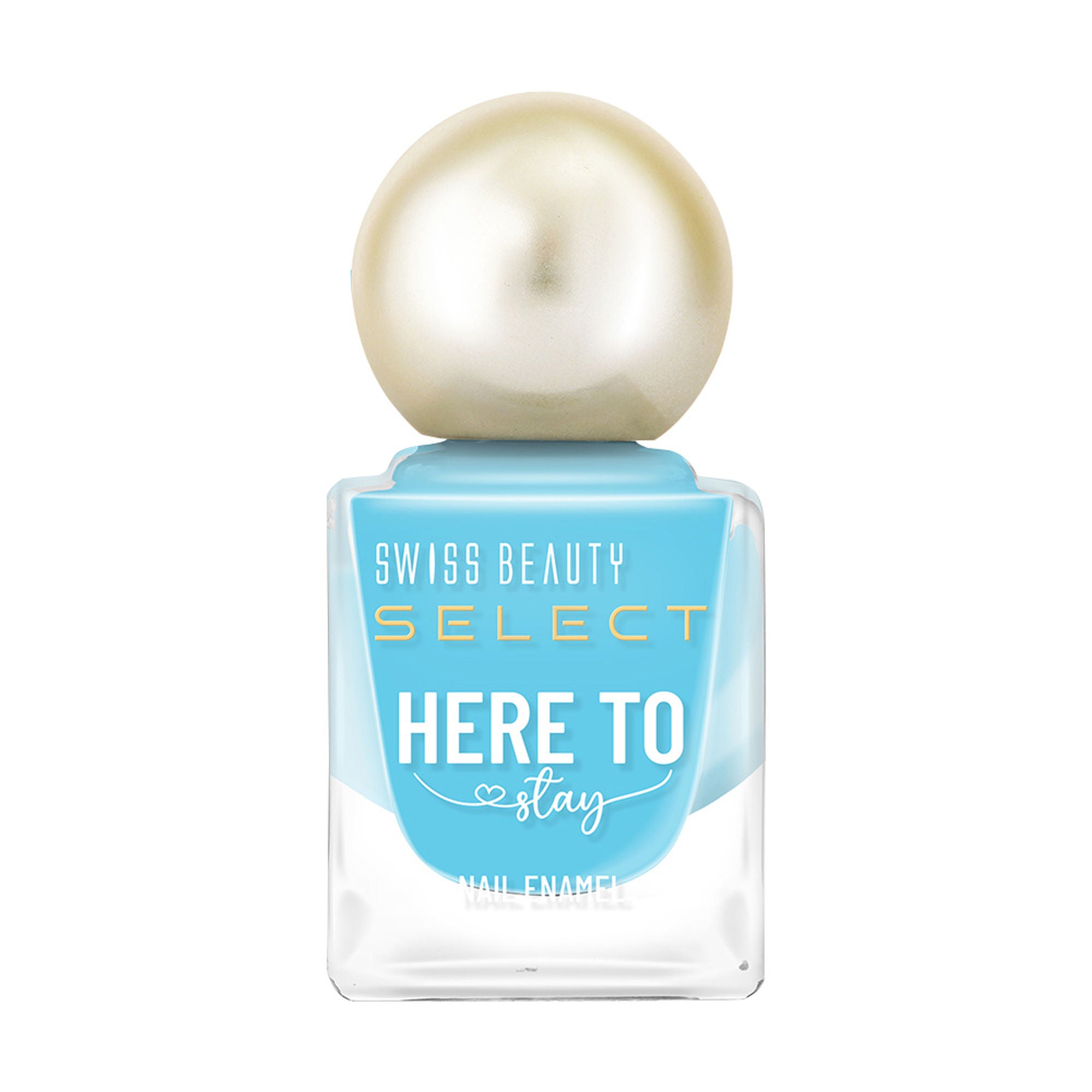 Swiss Beauty Select Here To Stay Nail Enamel - Ibiza Blue - Distacart