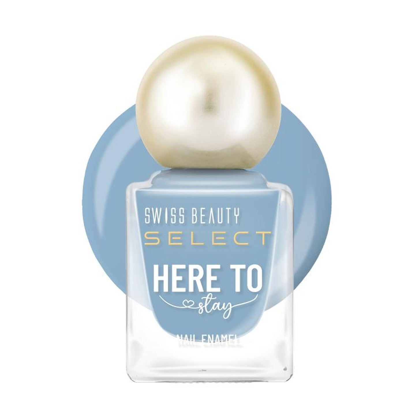 Swiss Beauty Select Here To Stay Nail Enamel - Cadet Teal