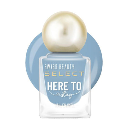 Swiss Beauty Select Here To Stay Nail Enamel - Cadet Teal