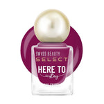 Thumbnail for Swiss Beauty Select Here To Stay Nail Enamel - Thats Burgundy