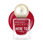 Thumbnail for Swiss Beauty Select Here To Stay Nail Enamel - Spicy Cherry