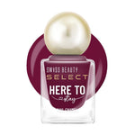 Thumbnail for Swiss Beauty Select Here To Stay Nail Enamel - Ruby Wine