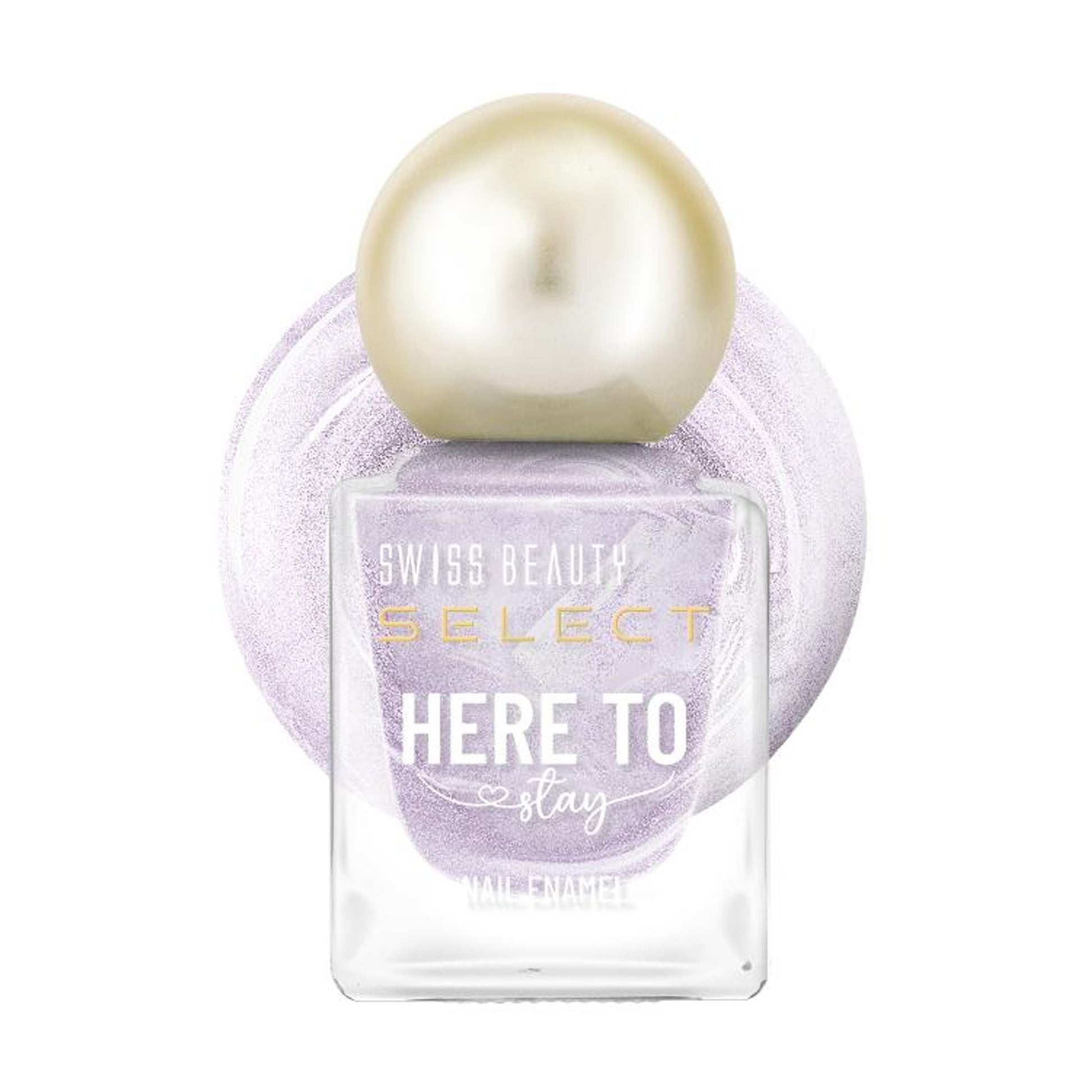 Swiss Beauty Select Here To Stay Nail Enamel - Metallic Rose
