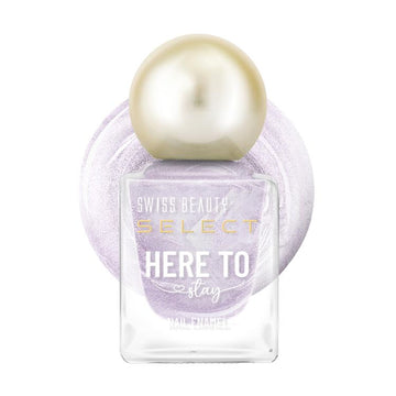 Swiss Beauty Select Here To Stay Nail Enamel - Metallic Rose