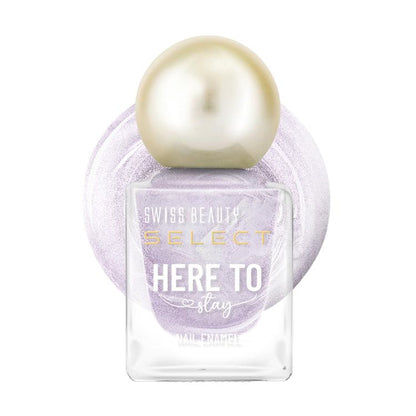 Swiss Beauty Select Here To Stay Nail Enamel - Metallic Rose