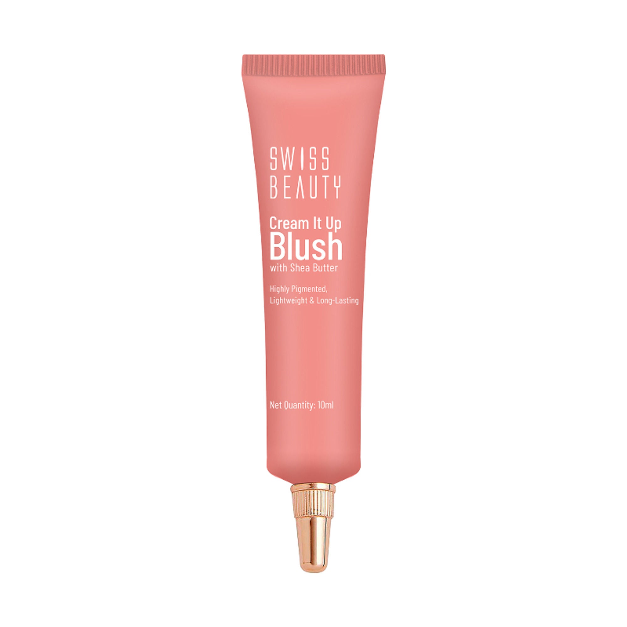 Swiss Beauty Cream It Up Blusher With Shea Butter , Multi-Functional , Matte Finish - 3 Cheeky Peach - Distacart