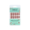 shills professional reusable press on nails oval spn522