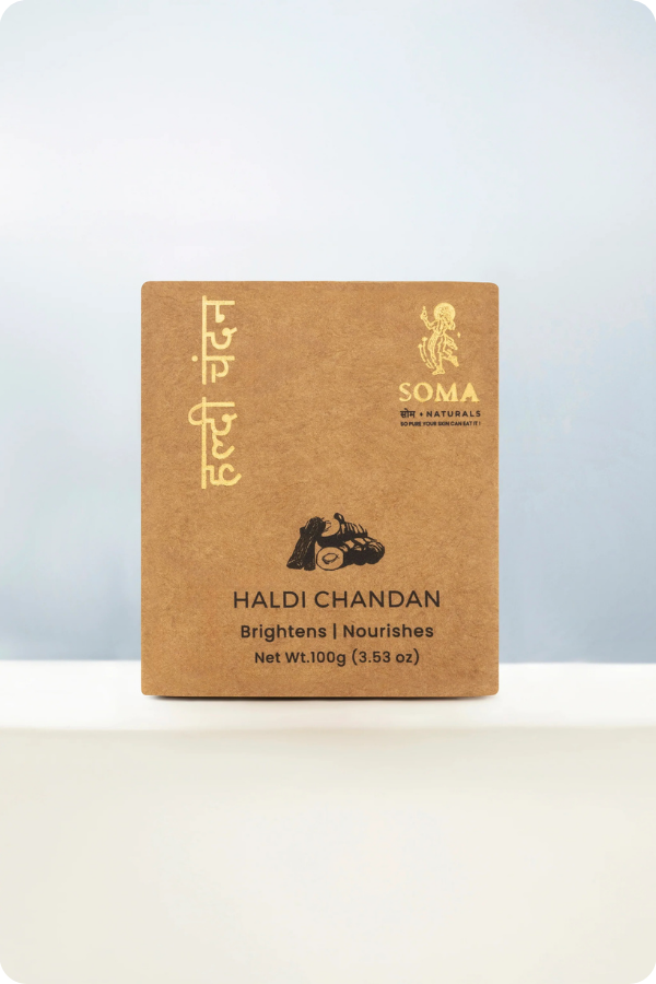Soma Naturals Haldi Chandan Gel - Distacart