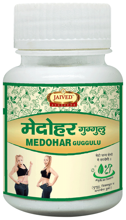 Jaived Ayurveda Medohar Guggulu Tablet | For Weight Management, Metabolism & Fat Reduction