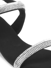Thumbnail for Metro Embellished Block Heels