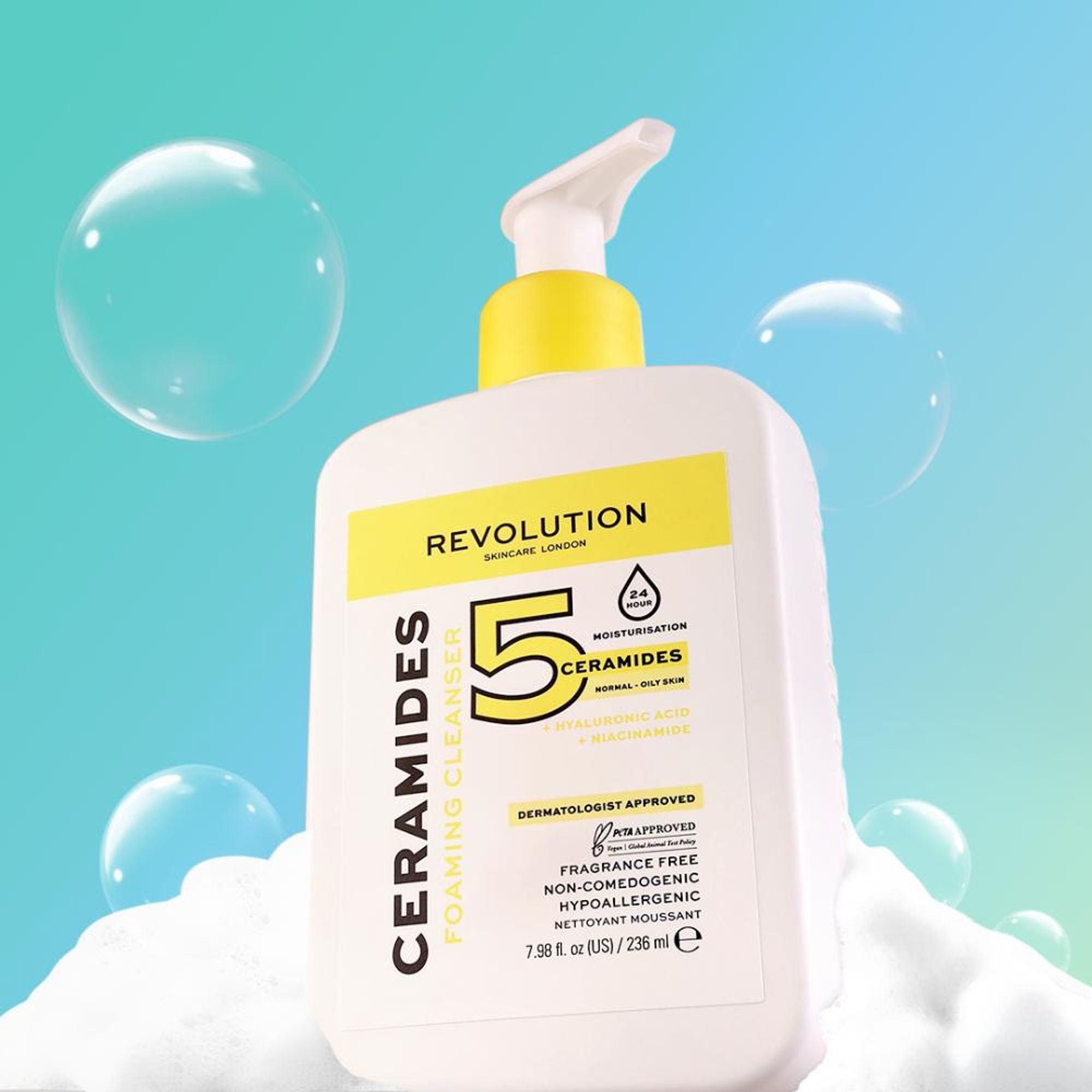 Makeup Revolution Skincare Ceramides Foaming Cleanser