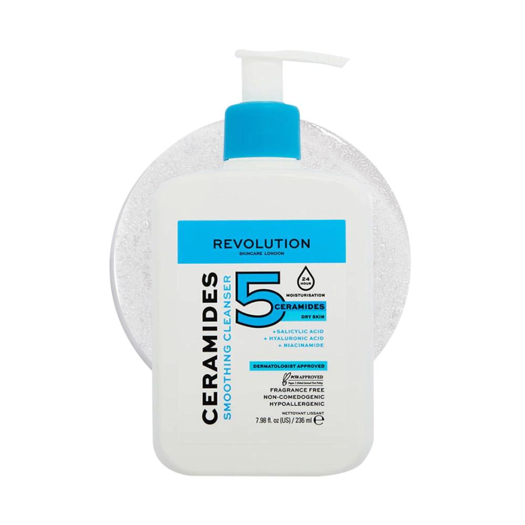 Makeup Revolution Skincare Ceramides Smoothing Cleanser