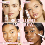 Thumbnail for Makeup Revolution Bright Light Face Glow Gleam Light - Distacart