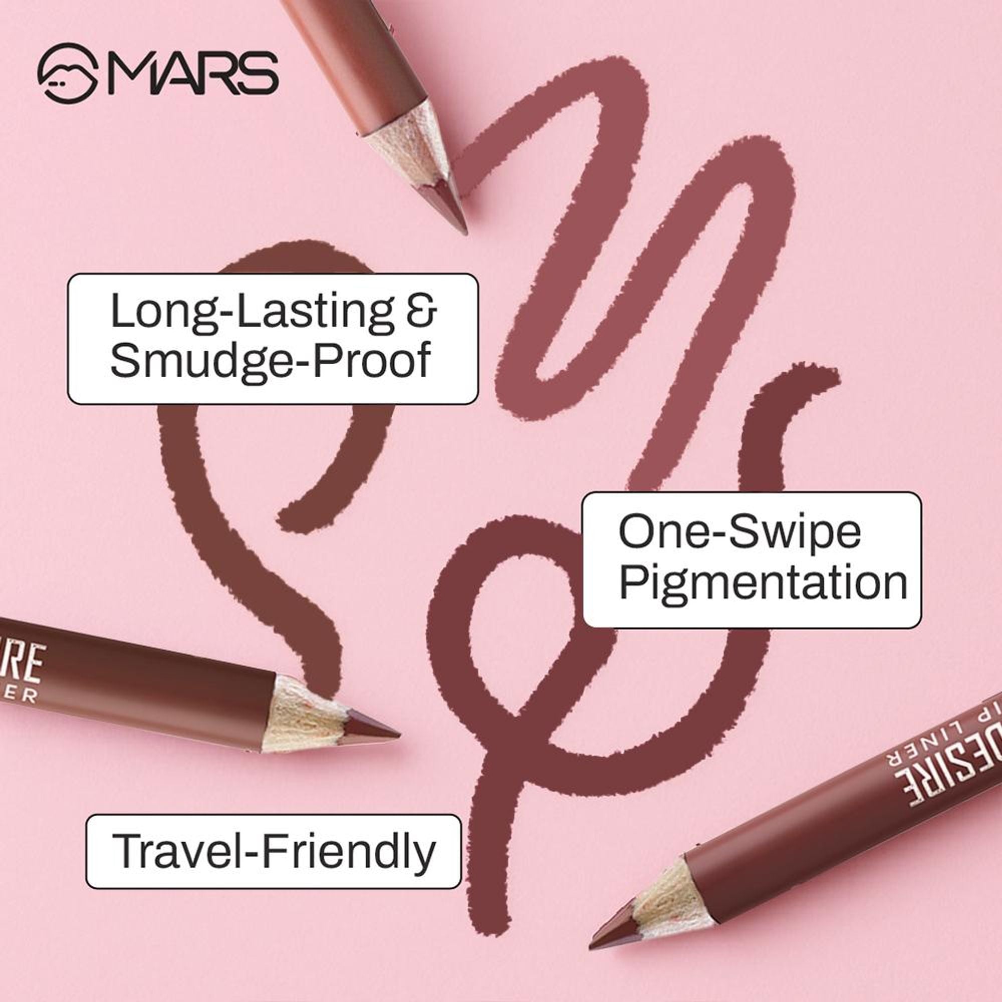 MARS Cosmetics MOCHA MUSE Lip Liner Combo - Distacart