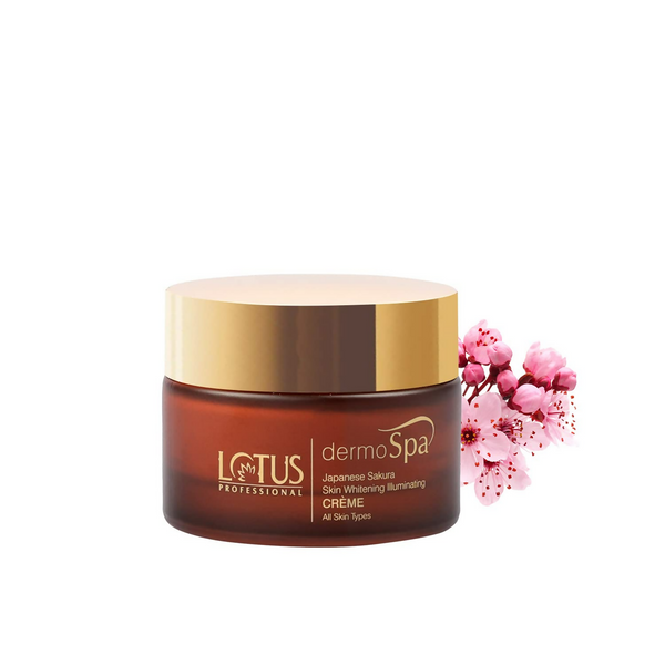 Lotus Professional Dermospa Japanese Sakura Skin Whitening Illuminating Cream With Spf 20 - Distacart