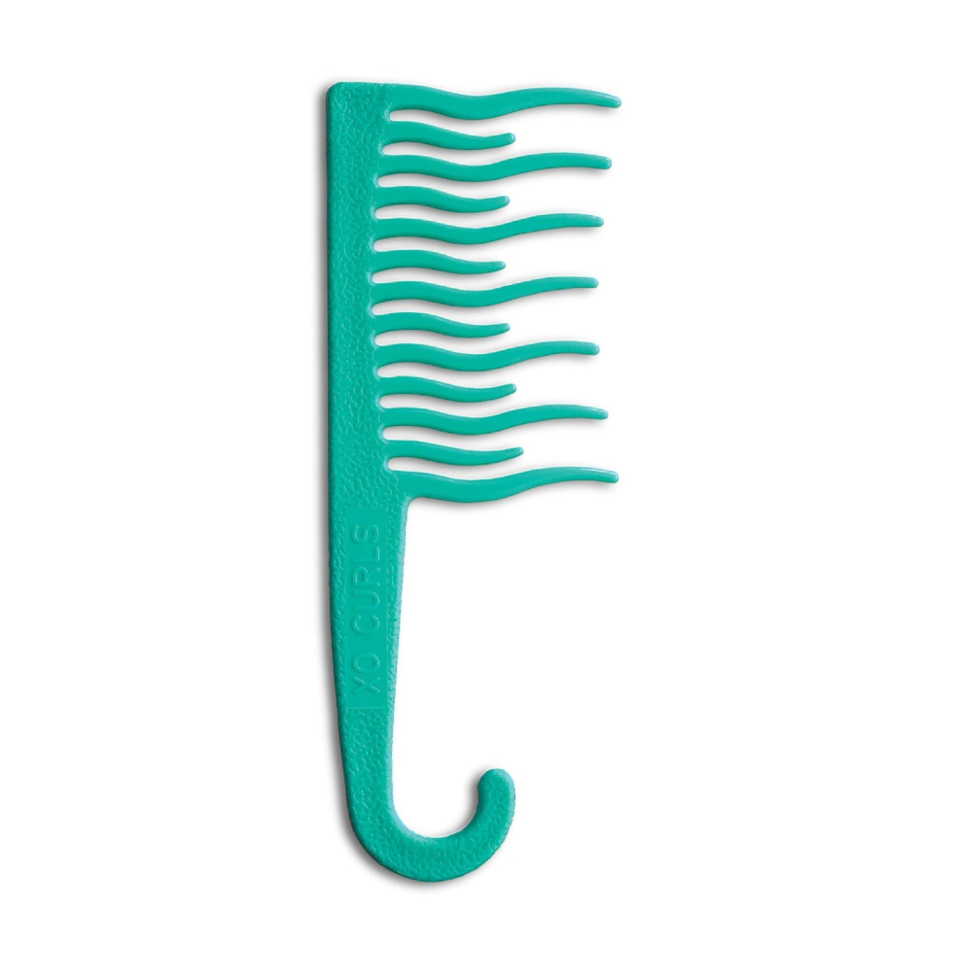 XO Curls Shower Detangling Comb - Green - Dista