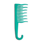 Thumbnail for XO Curls Shower Detangling Comb - Green - Dista
