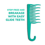 Thumbnail for XO Curls Shower Detangling Comb - Green