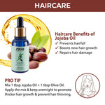 Thumbnail for Nykaa Naturals Jojoba 100% Pure Cold Pressed Face Oil-Deep Hydration & Nourishment - All Skin Types - Distacart