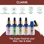 Thumbnail for Nykaa Naturals Jojoba 100% Pure Cold Pressed Face Oil-Deep Hydration & Nourishment - All Skin Types - Distacart