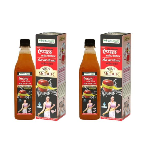 Herbal Canada Apple Cider Vinegar with Mother - Distacart