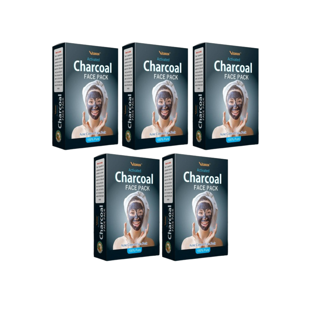 Vedsun Naturals Charcoal Face Pack - Distacart