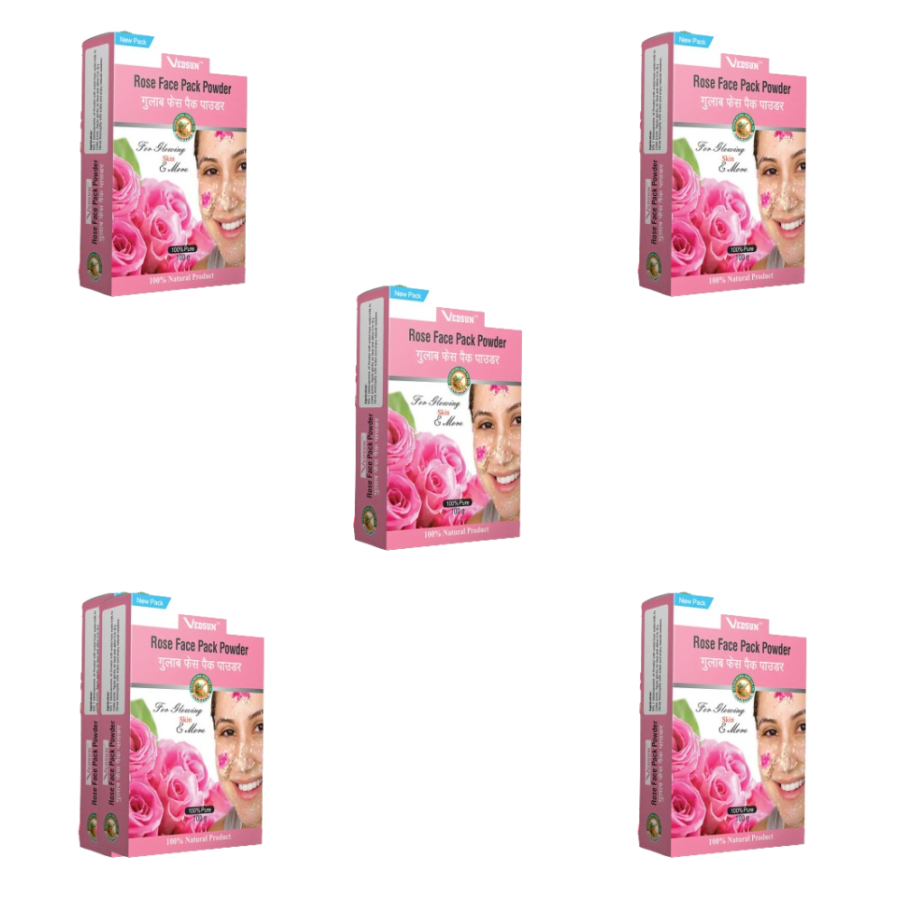 Vedsun Naturals Rose Face Pack for Face and Skin - Distacart