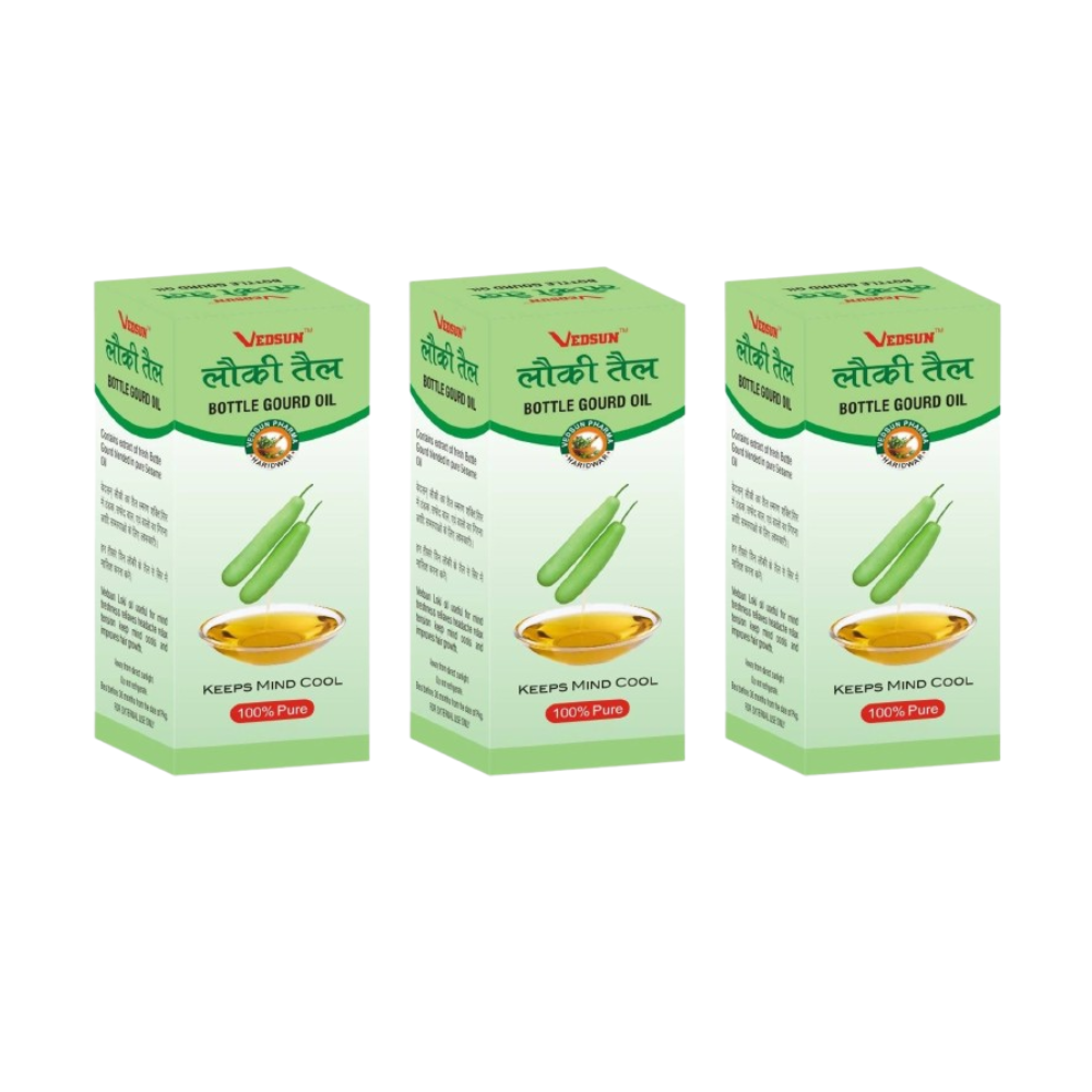 Vedsun Naturals Bottle Guard Lauki Oil - Distacart