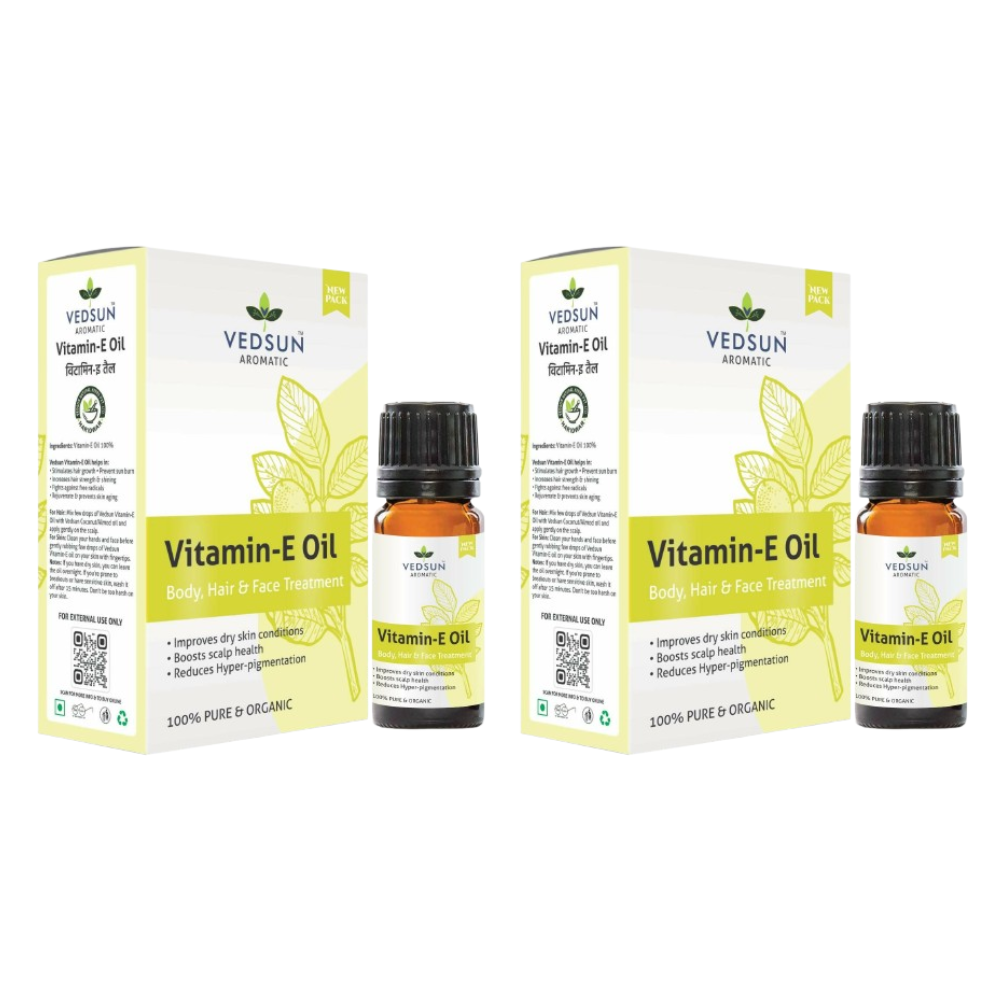 Vedsun Naturals Vitamin E Oil Pure & Organic for Skin - Distacart
