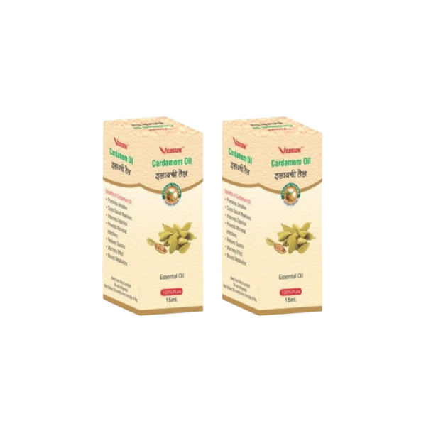 Vedsun Naturals Cardamom Essential Oil - Distacart