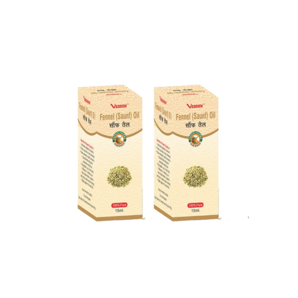 Vedsun Naturals Fennel Sauf Oil Pure And Organic Skin Care, Anti Aging, Hair Growth