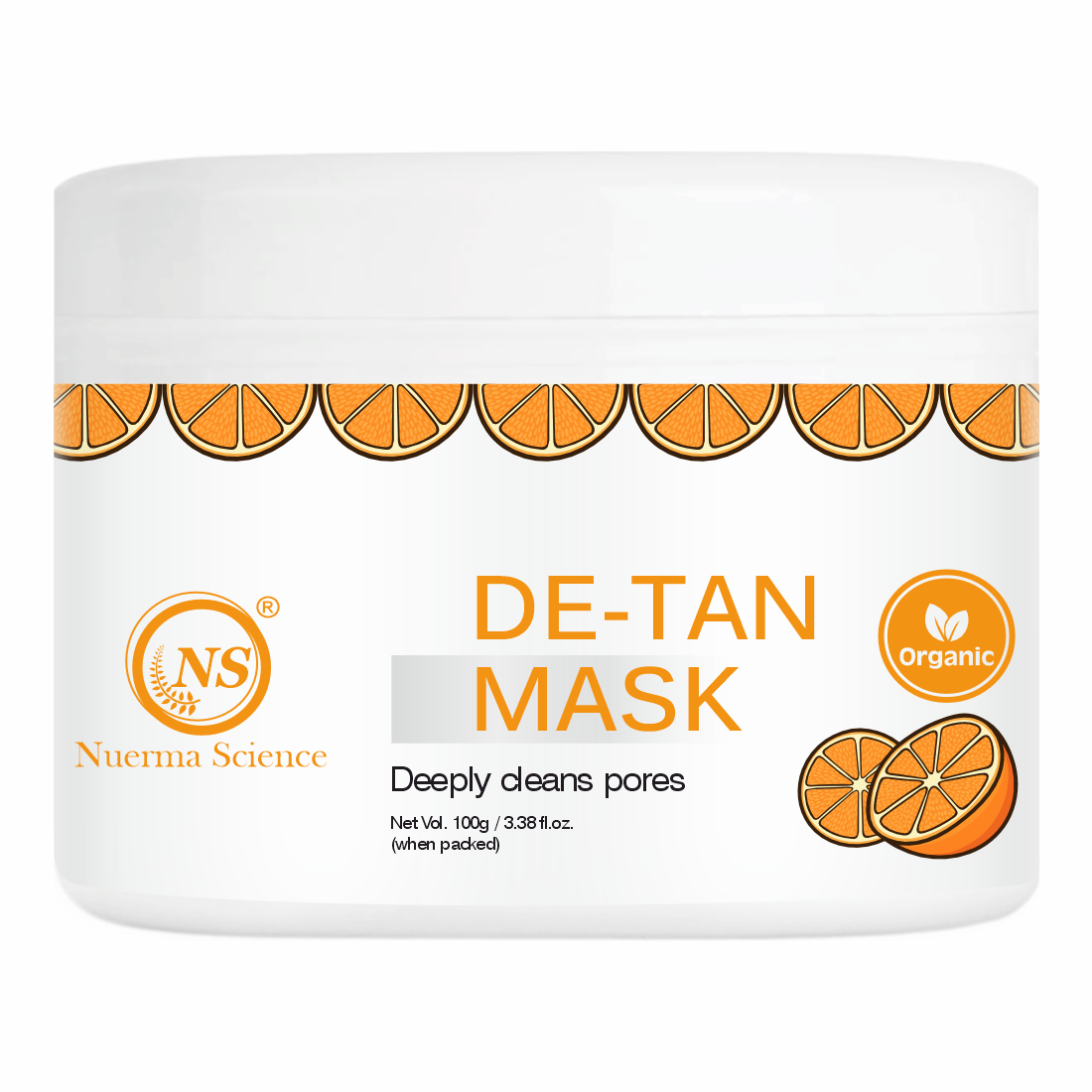 Nuerma Science De-Tan Face Mask | Treats Pigmentation & Restores Natural Glow - Distacart