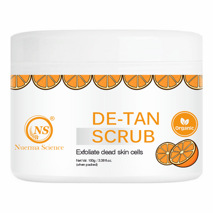 Nuerma Science De-Tan Face Scrub | Removes Blackheads, Whiteheads & Controls Excess Oil - Distacart