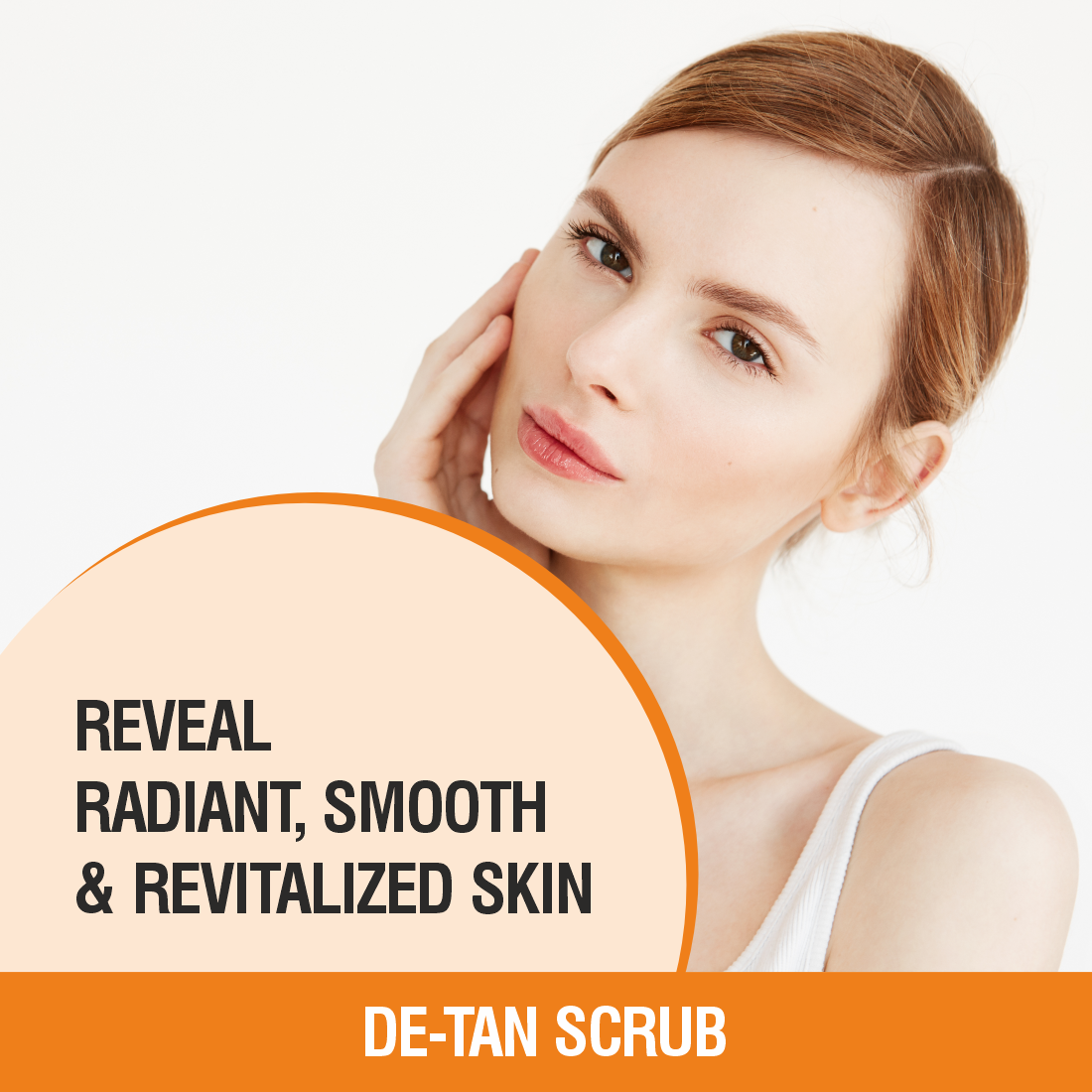 Nuerma Science De-Tan Face Scrub | Removes Blackheads, Whiteheads & Controls Excess Oil