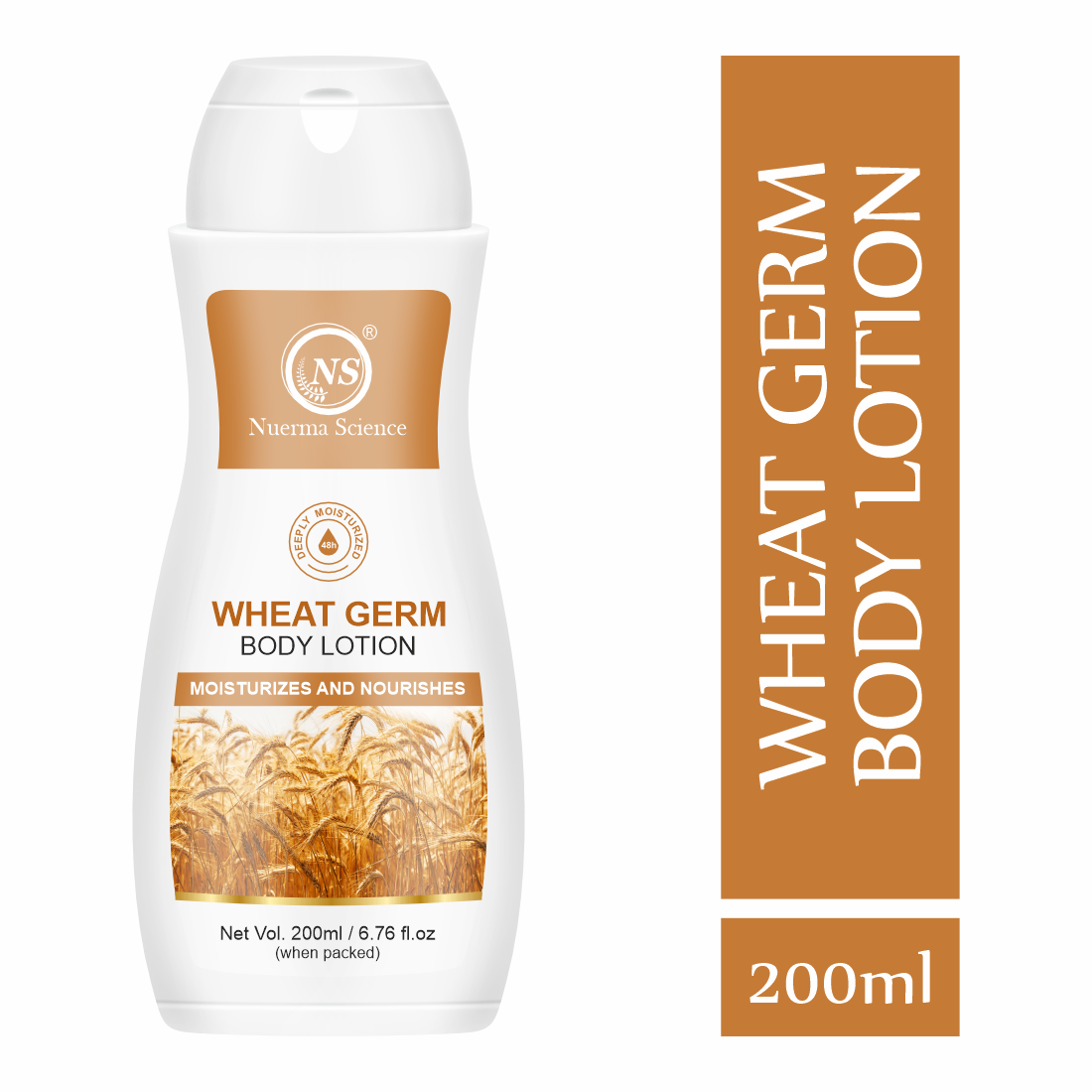Nuerma Science Wheat Germ Body Lotion to Moisturize & Nourishes Skin - Distacart