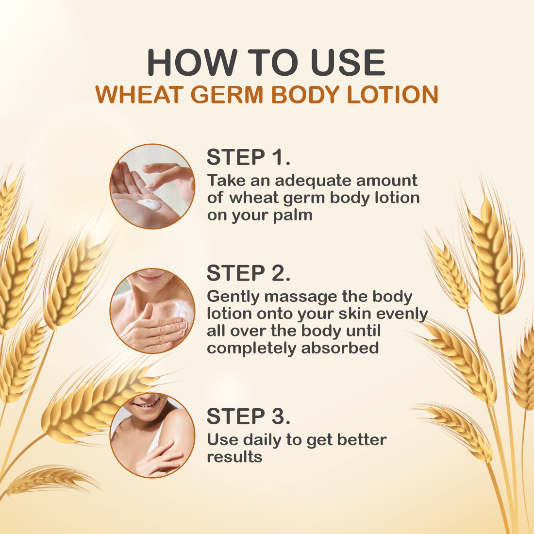 Nuerma Science Wheat Germ Body Lotion to Moisturize & Nourishes Skin - Distacart