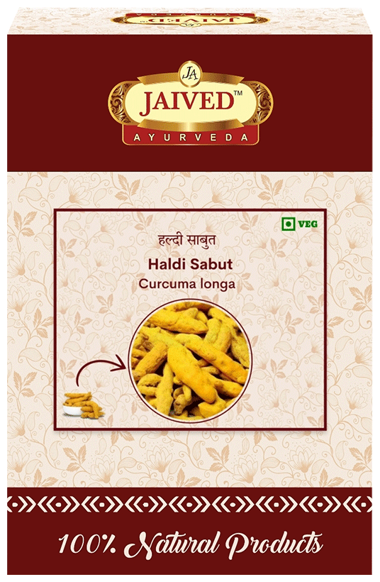 Jaived Ayurveda Haldi Sabut