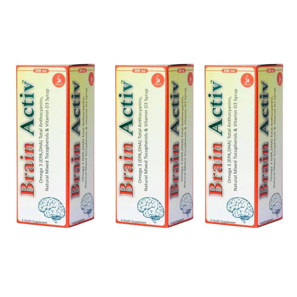 Zorilla Life Science Brain Activ Syrup - Distacart