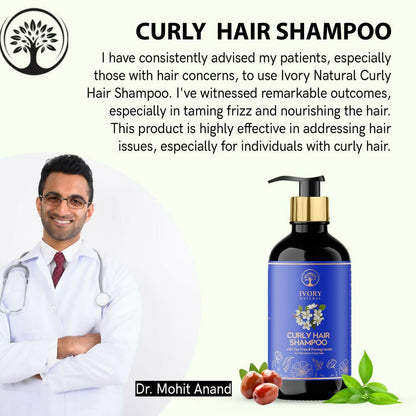 Ivory Natural Curly Hair Shampoo For Smooth, Well-Defined Curls - Distacart