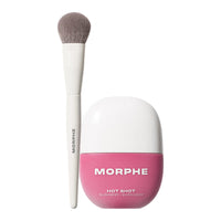 MORPHE M204 Blush Brush + Hot Shot Blush Drops Flex Symbol