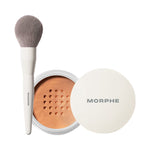Thumbnail for MORPHE M161 Powder Brush + Bake & Set Translucent Rich