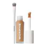 Thumbnail for MORPHE M131 Concealer Brush + Wakeup Artist Concealer Honey 8W