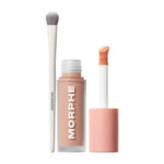 Thumbnail for MORPHE M131 Concealer Brush + Wakeup Artist Concealer Peach 02