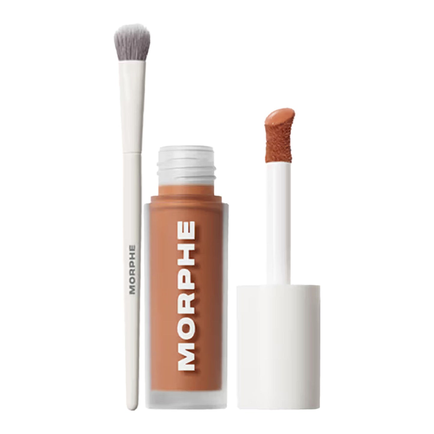 MORPHE M131 Concealer Brush + Wakeup Artist Concealer Chestnut 11W