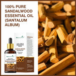 Thumbnail for She Essentials Natural Sandalwood Essential Oil For Revitalizes Mind & Soul