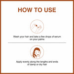 Thumbnail for She Essentials Almond Oil Hair Serum Remove Roughness & Frizz