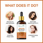Thumbnail for She Essentials Moroccan Argan Hair Serum With Argan Oil For Frizz Free & Shiny Hair